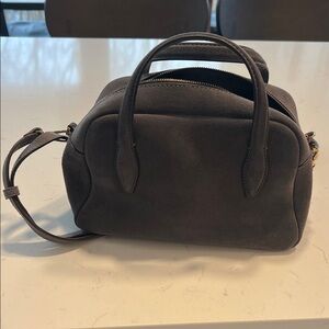 NWOT Madewell 100% Suede Gray Handbag